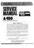 Teac A-450 • Manuel de service