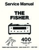Fisher 400 (châssis #20000-29999) • Manuel de service