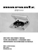 Marantz TT 2000 • Mode d'emploi