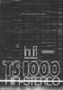 Grundig TS 1000 • Mode d'emploi (en français)