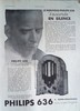 Philips 636 A Publicité - L'illustration 11 novembre 1933