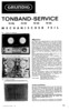Grundig TK 120, TK 125 Auto., TK 140, TK 145 Auto., Manuel de service