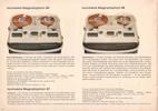 Telefunken Magnetophon 96, 97 et 98 • Extrait de catalogue 1962