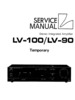 Luxman LV-100 et LV-90 • Manuel de service