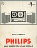Philips N 4408 • Mode d'emploi (JPG, en français)