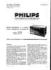 Philips 2511 Manuel de service, 14 pages (français)