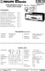 Philips 12 RB 761 Jupiter Stereo • Fiche technique