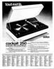Braun Cockpit 250 • Publicité - Le Nouvel Observateur 1971