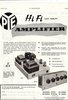 PYE PF 91 et PF 91 A • Publicité anglaise