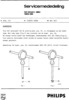 Manuel de service - Service manual