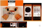 Sony ST-88, TA-88, SQA-100, SS- 5088, Article "Sony vintage bookshelf"