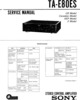 Manuel de service - Service manual