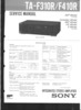 Manuel de service - Service manual