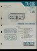 Manuel de service - Service manual