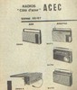 A.C.E.C. Publicité 1966 - 67