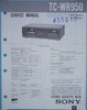 Manuel de service - Service manual