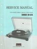 Manuel de service - Service manual
