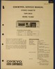 Manuel de service - Service manual