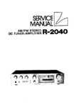 Luxman R-2040 • Manuel de service