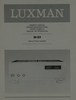 Luxman M-03 • Couverture mode d'emploi