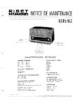 Ribet Desjardins Berlioz - Manuel de service