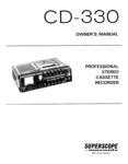 Superscope CD 330 • Mode d'emploi (13 pages)