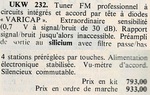 A.C.E.R. UKW 232 • Publicité