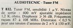 Publicité, tarif