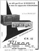 Filson C.V. 12 • Publicité 1958