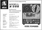 Akai X-355 • Publicité suédoise