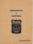 Radiola Rétrospective des récepteurs radio 1932 - 1947