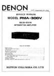 Manuel de service - Service manual