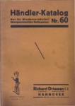 Catalogue Richard Driessen 1933  (extraits radio)
