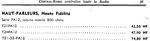 Audax T 21 PA12, T 24 PA12, T 21-32 PA12 • Extrait de catalogue 1960