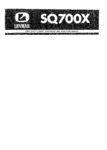 Luxman SQ-700X • Mode d’emploi