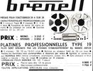 Brenell Type 19 • Publicité - Le Haut-Parleur n° 1343 - février 1972