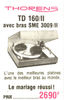 Thorens  TD 160 / II • Publicité  Cobra 1983