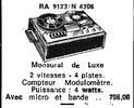 Philips N 4308 et Radiola RA 9106 • Publicité 1971