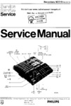 Philips N 2219 • Manuel de service