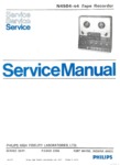 Philips N 4504 • Manuel de service (en anglais)