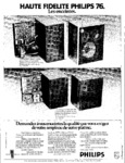 Philips 22 RH 532 et 22 RH 541 • Publicité - Nouvel Observateur 1975