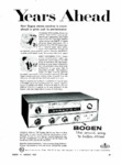 Bogen SRB 20 • Publicité - Audio août 1959