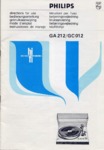 Philips 22 GA 212 et 22 GC 012 • Mode d'emploi