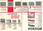 Voxson • Dépliant publicitaire 1962