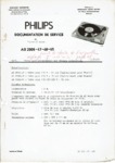 Philips AG 2006 Manuel de service (français)