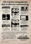 Tandberg Publicité - Radio Bulletin juillet 1974