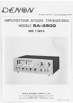 DENON SA-3900 Notice complète