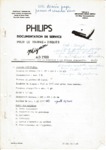 Philips AG 2100 Mignon Manuel de service (français)