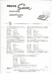Philips 22 GA 217 • Note de service (2)