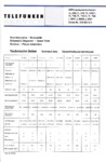 Telefunken TL410, 510, 510/1, 710, 710/1, 750, L3501, L6500, L6501
